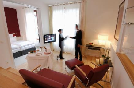 128 individuelle Zimmer und Suiten