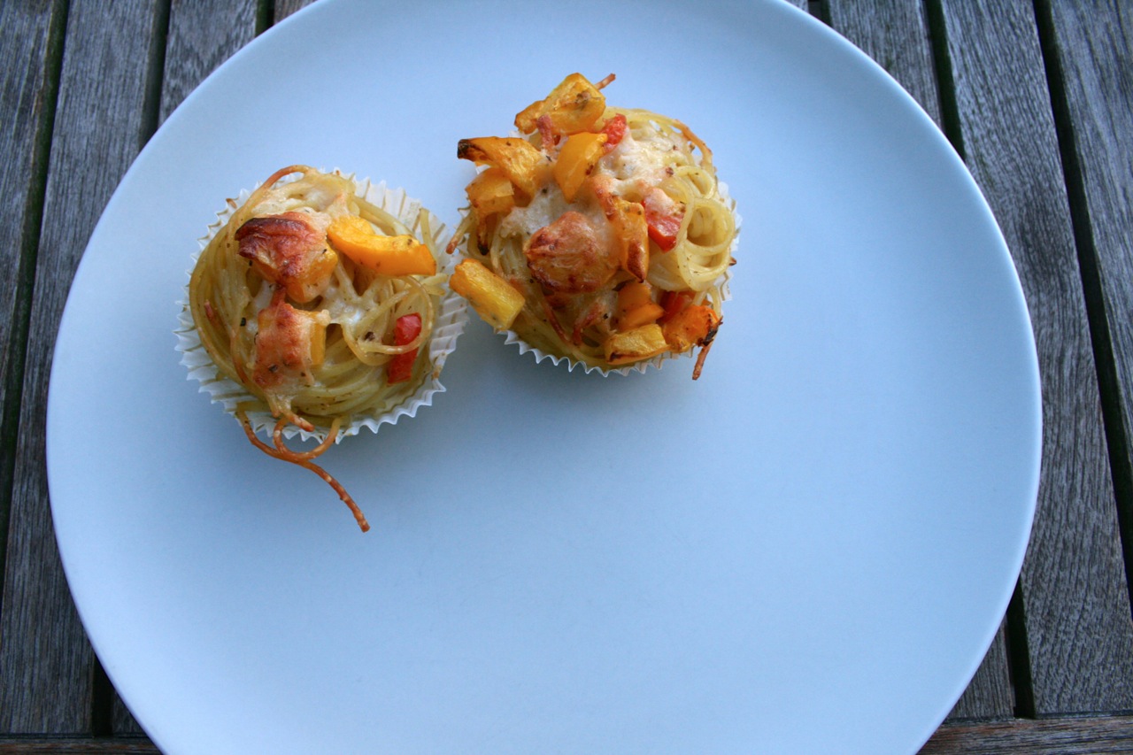 Wellnessfood: Spaghetti-Muffins Rezept