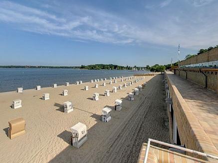 Eine unserer Inspirationsquellen - eines der bekanntesten Strandbäder in Deutschland; Strandbad Wannsee in Berlin