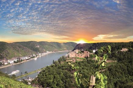 Blick von Schloss Rheinfels (Quelle/Bild: Schloss Rheinfels)