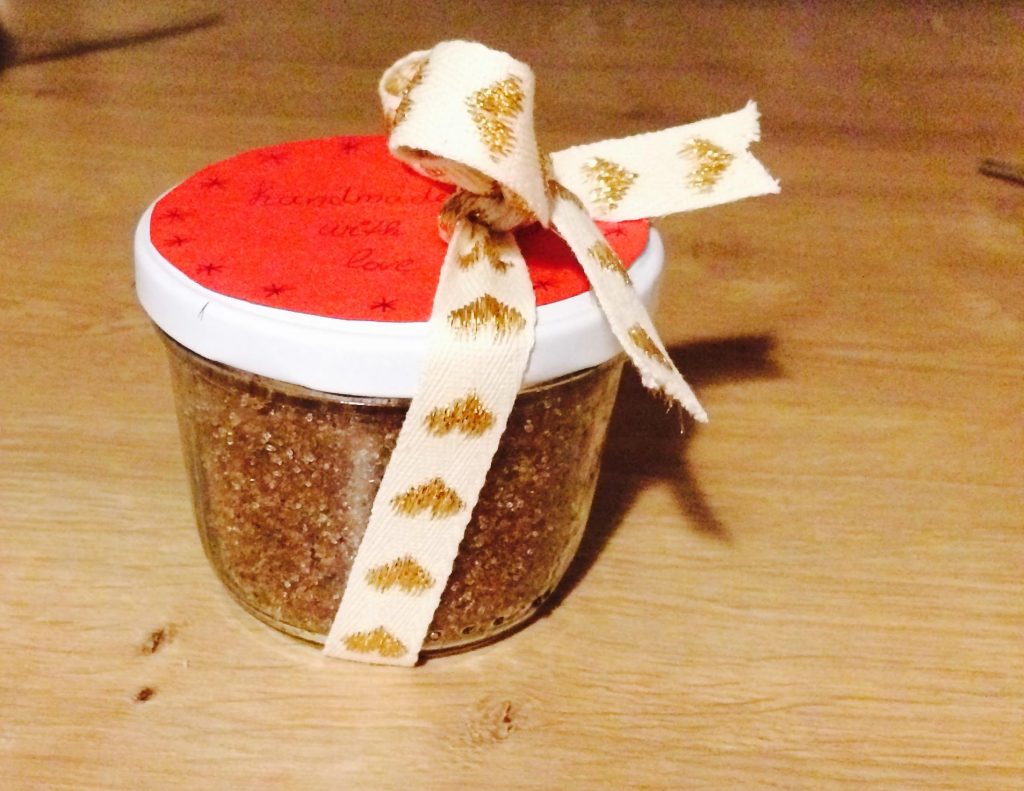 HomeSPA DIY Bodyscrub - schön verpackt!