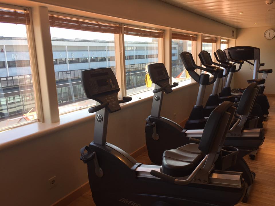 Fitnessstudio mit Aussicht