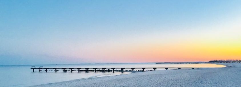 Fehmarn Strand Sonnenuntergang