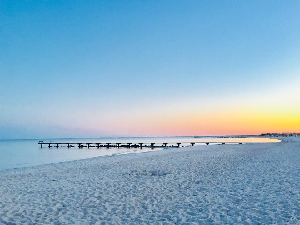 Fehmarn Strand Sonnenuntergang