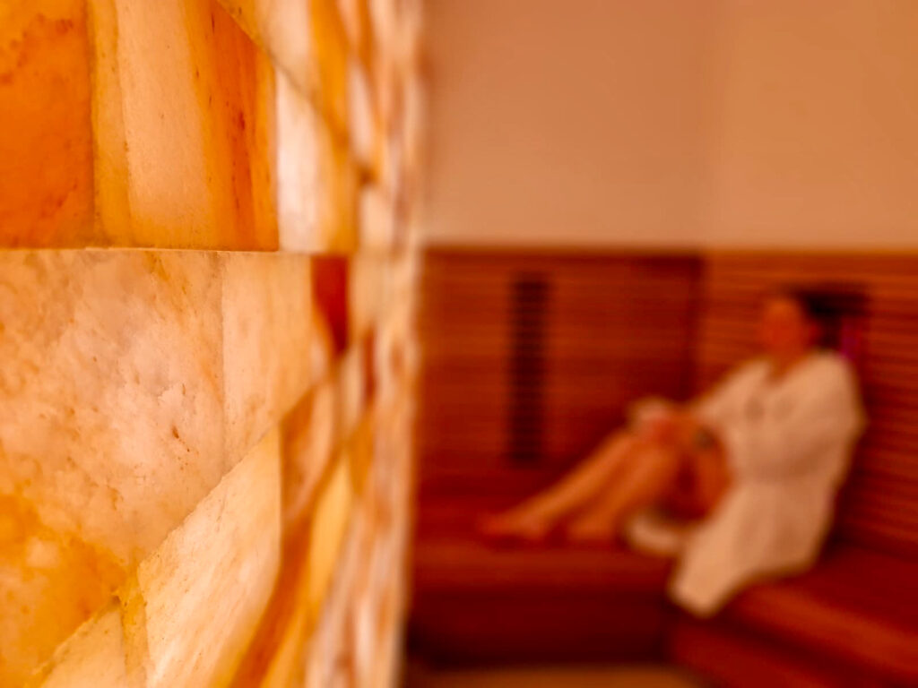 Infrarot-Sauna in der Saunawelt im Lagunenbad Willingen Therme 