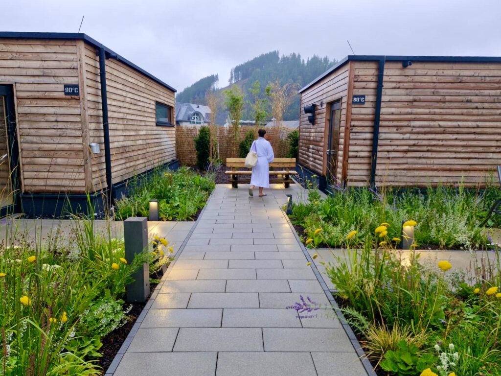 Im Saunagarten Therme Willingen