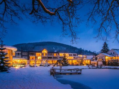 Romantik- und Wellnesshotel Deimann im Winterwonderlook