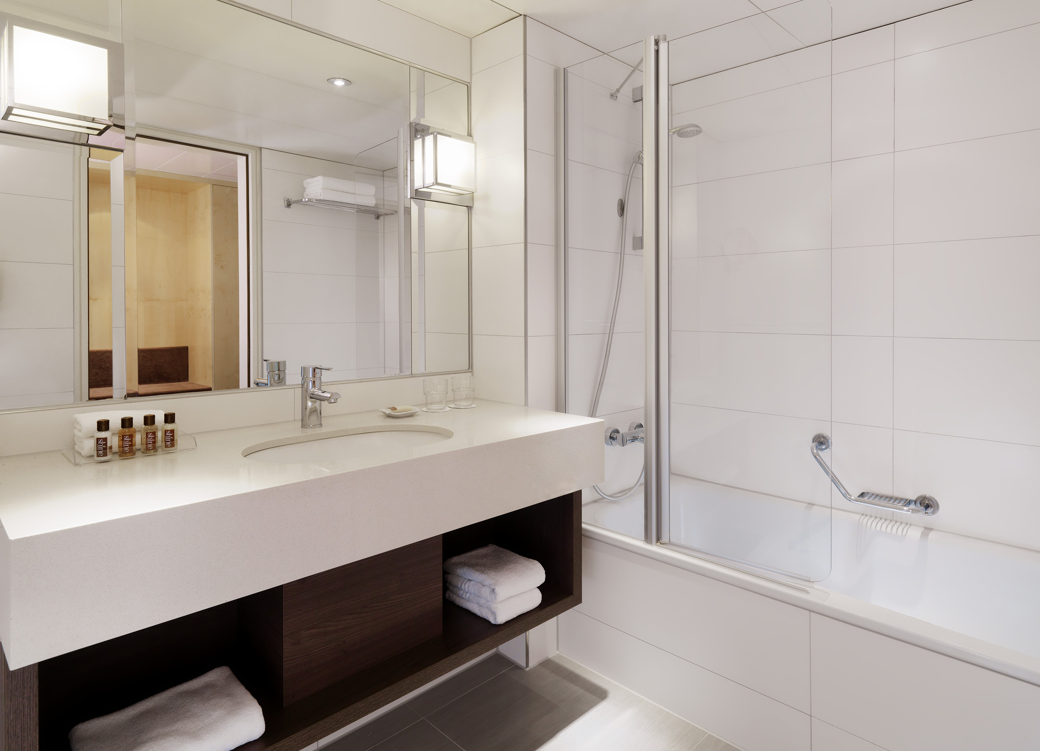 Sheraton Frankfurt Airport Badezimmer