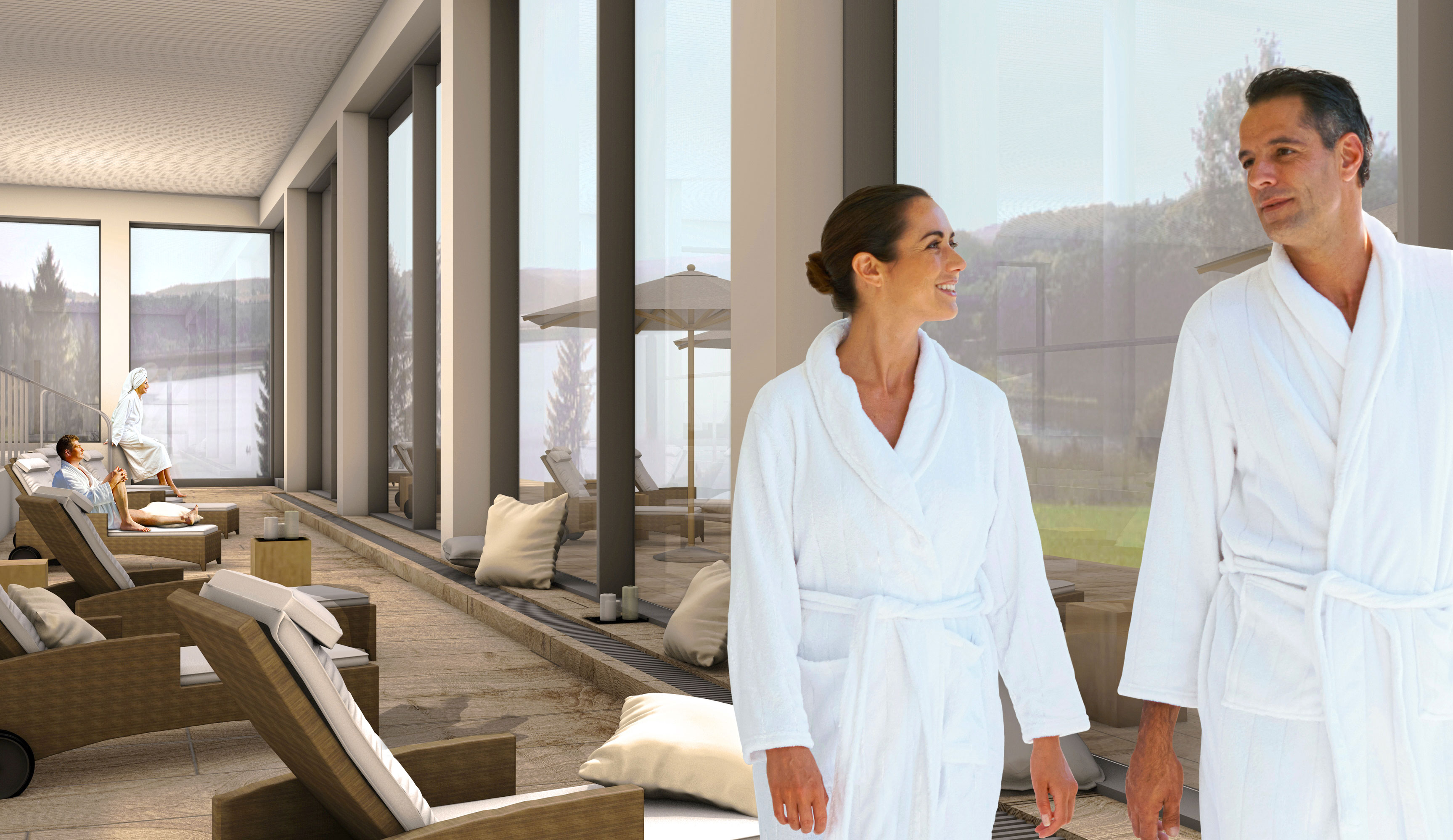 Bio Seehotel Zeulenroda Sauna & Wellnessbereich Panorama Spa