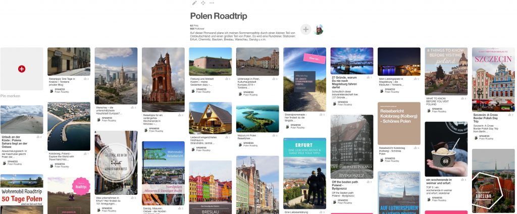 Polen Roadtrip auf Pinterest