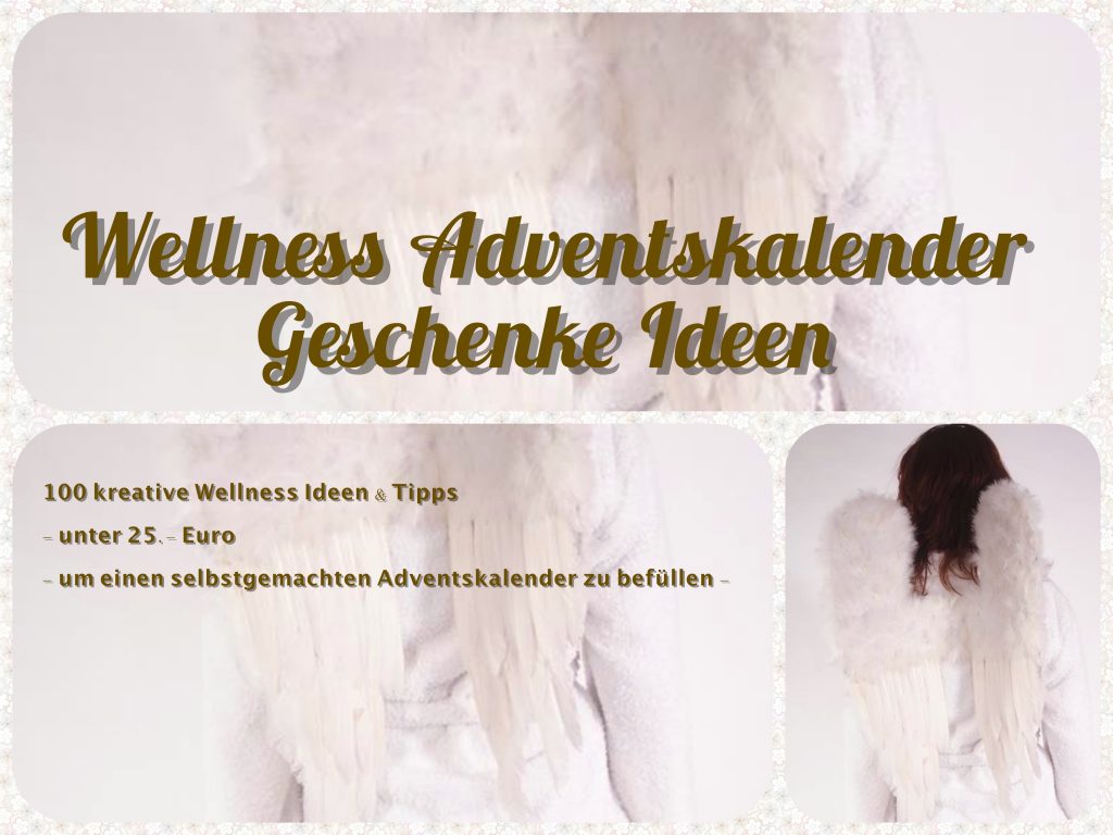 Wellness Adventskalender Geschenke basteln