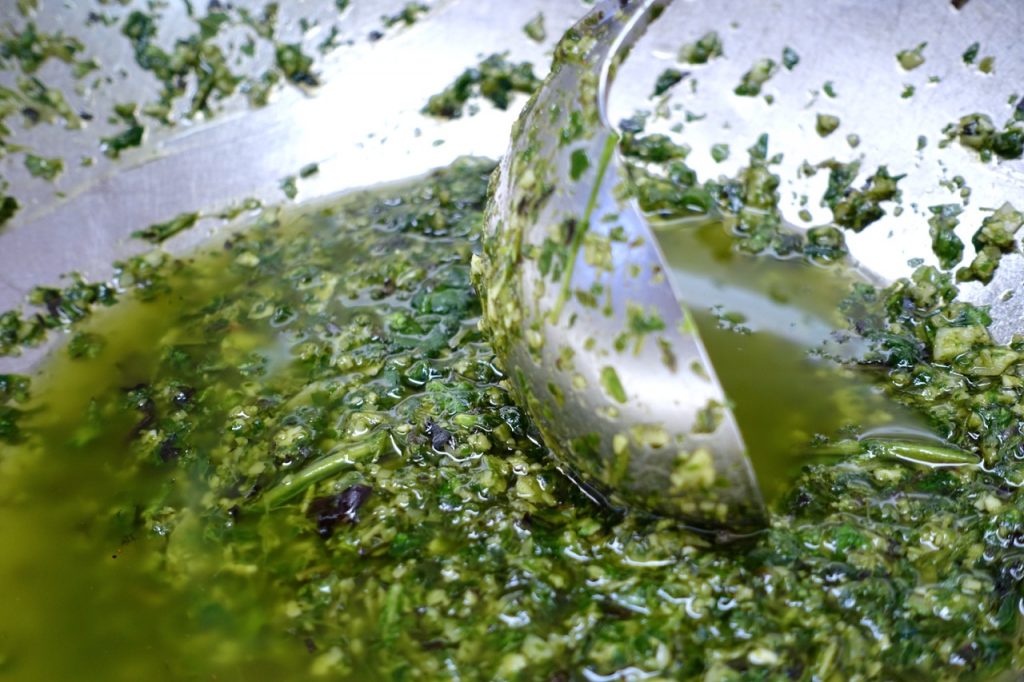 Pesto aus der Kraeutermanufaktur Spreewald