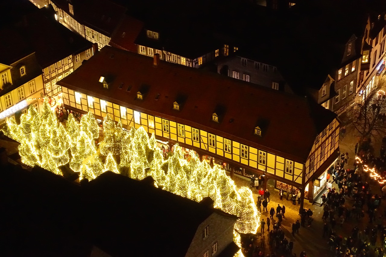 Blick von der Himmelsleiter Goslar (Marienkirche)