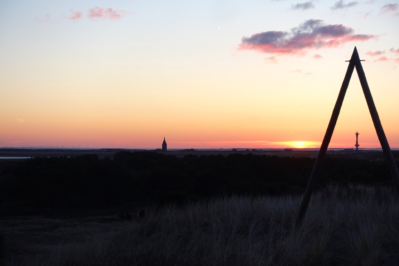 Wangerooge Wellness Moment – goldene Stunde