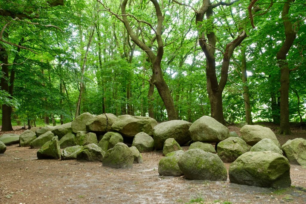 Steingrab im Wald - an der Straße der Megalithkultur