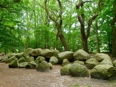 Steingrab im Wald - an der Straße der Megalithkultur