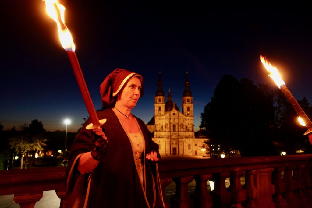 Wenn es dunkel wird in Fulda...