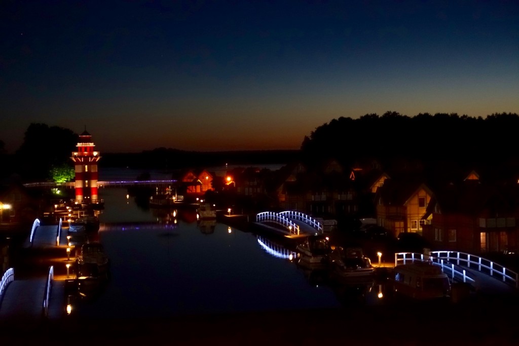 Maritim Hafenhotel Rheinsberg Blick vom Zimmer