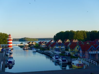 Maritim Hafenhotel Rheinsberg um 5 Uhr morgens