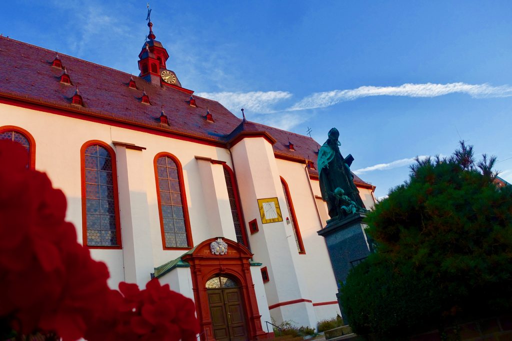 Spaziergang zum Sonnenaufgang Oestrich Winkel 