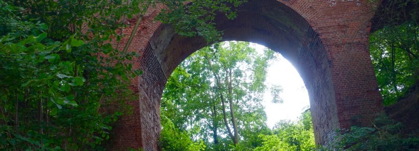 Auf dem Estewanderweg - Viadukt bei Hollenstedt