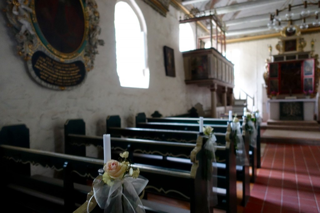 In der Kirche von Moisburg