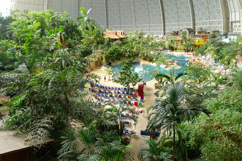 Tropical Island Tagung unter Palmen