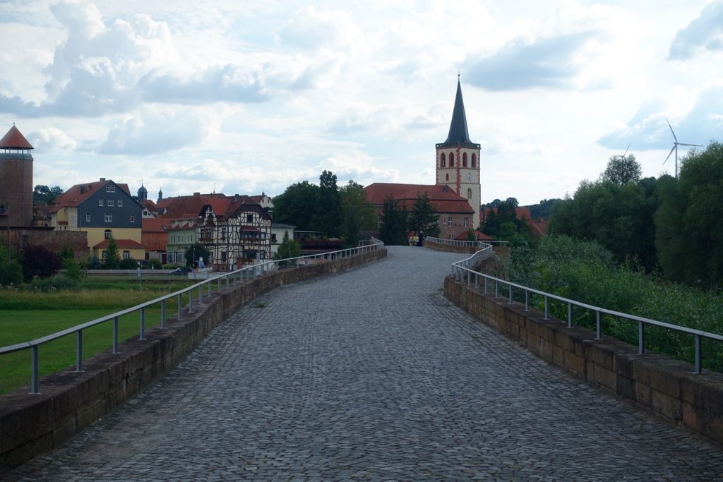 Vacha an der Landesgrenze Thüringen/Hessen