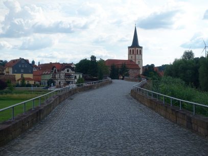 Vacha an der Landesgrenze Thüringen/Hessen