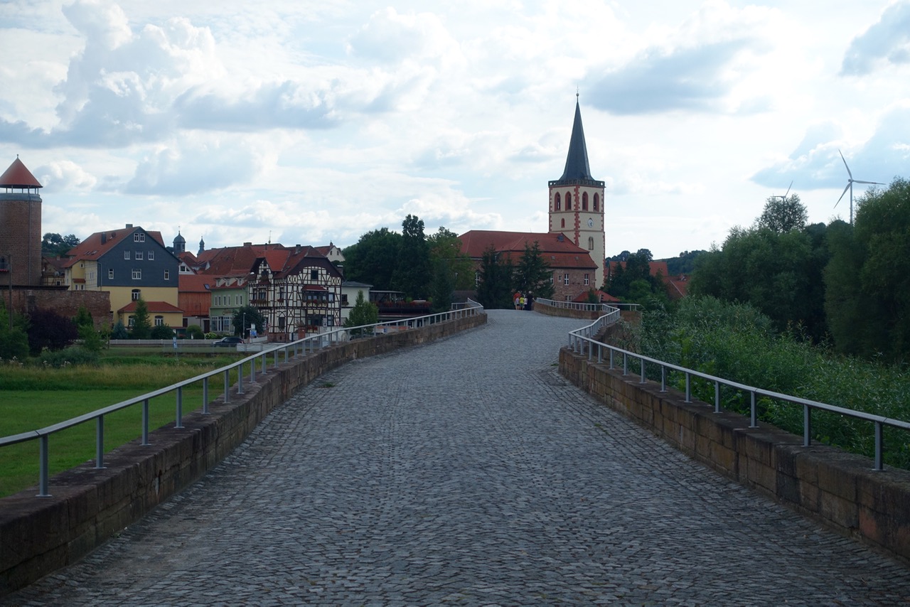 Vacha an der Landesgrenze Thüringen/Hessen