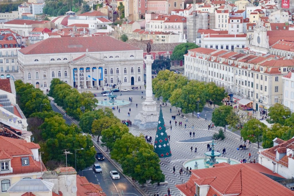 Blick auf Lissabon