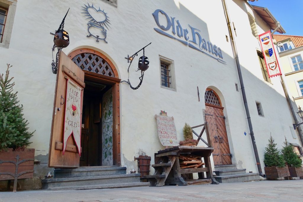 Tallinn Essen Restaurant Olde Hansa