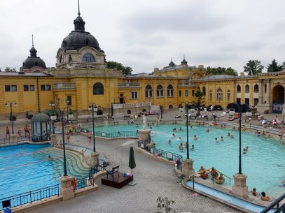 Das Szechenyi Bad Budapest