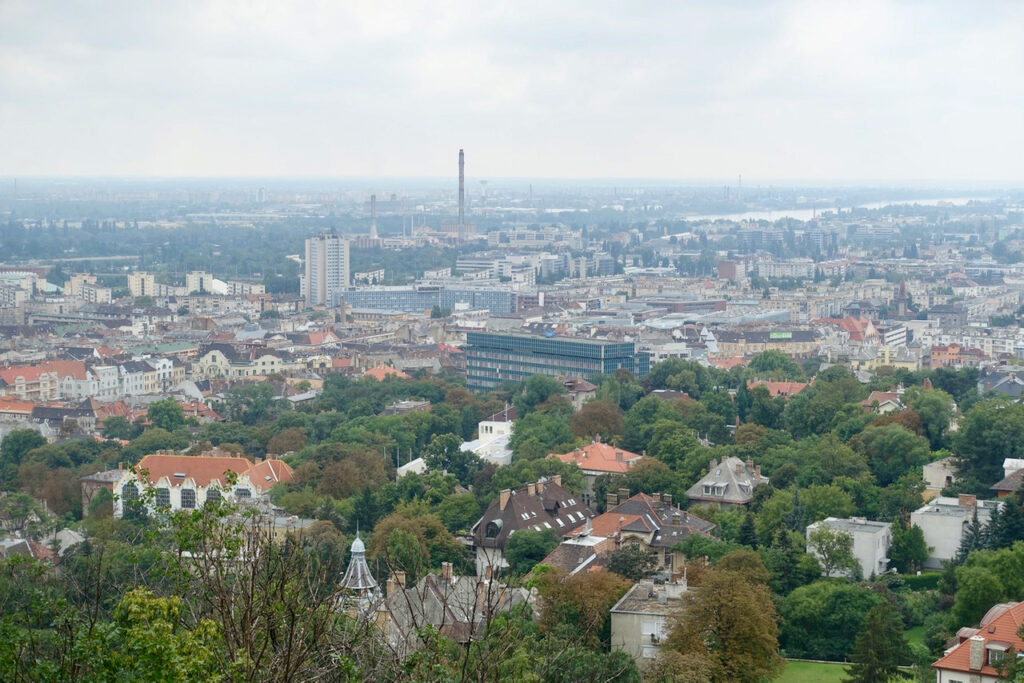 Budapest von oben