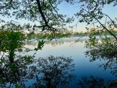 Freibad Grossensee Stormarn Sonnenaufgang