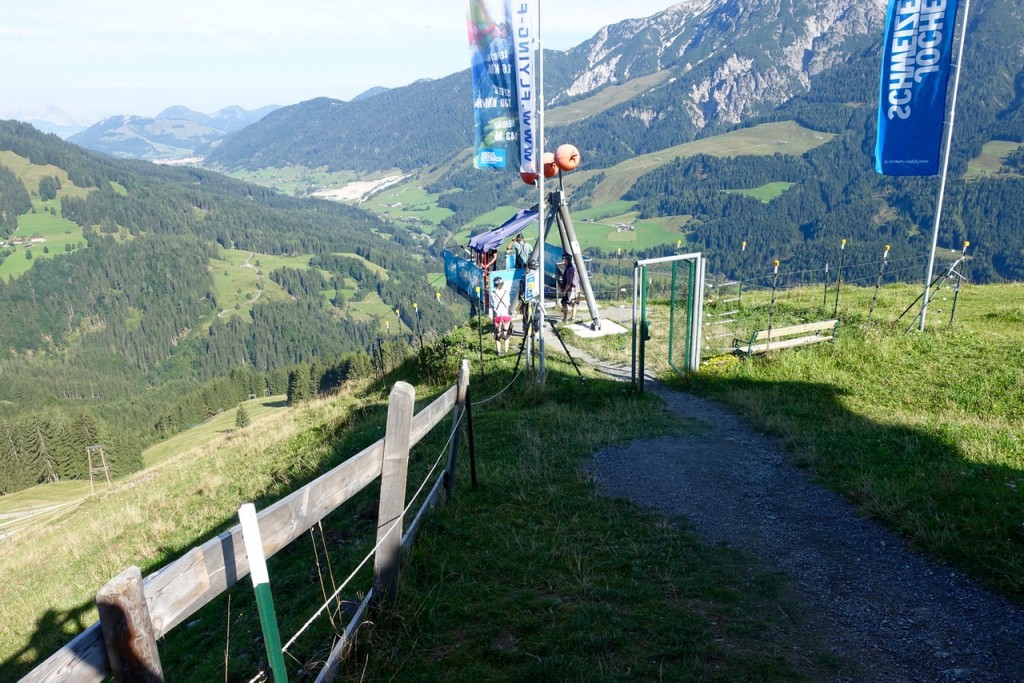 Flying Fox: Hier geht es gleich hinab