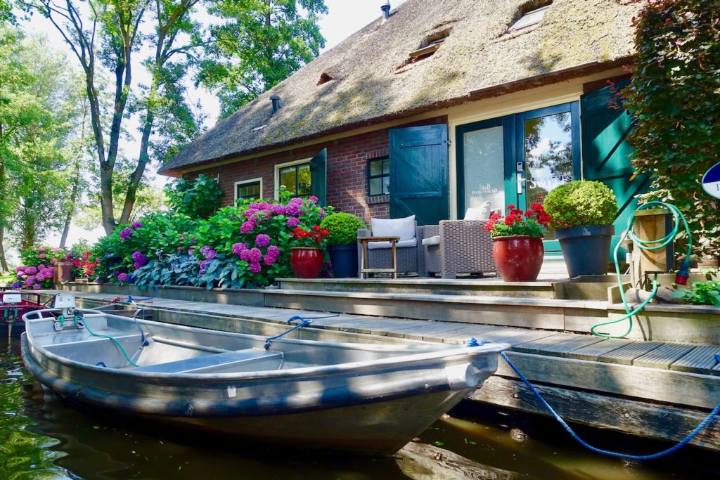 Giethoorn Fotos: Giethoorn Ferienhaus mit Boot