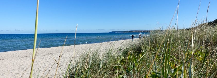 Am Strand auf Rügen