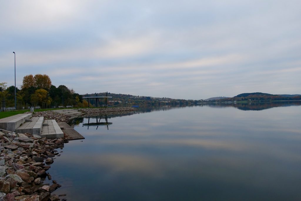 Früh am Morgen am Bostalsee