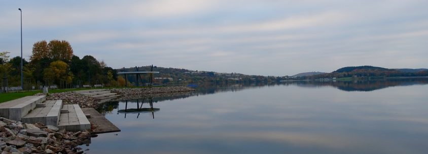 Früh am Morgen am Bostalsee