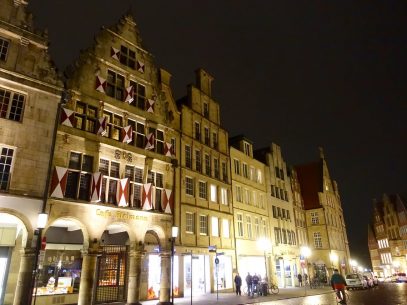 Rückweg durch das nächtliche Münster