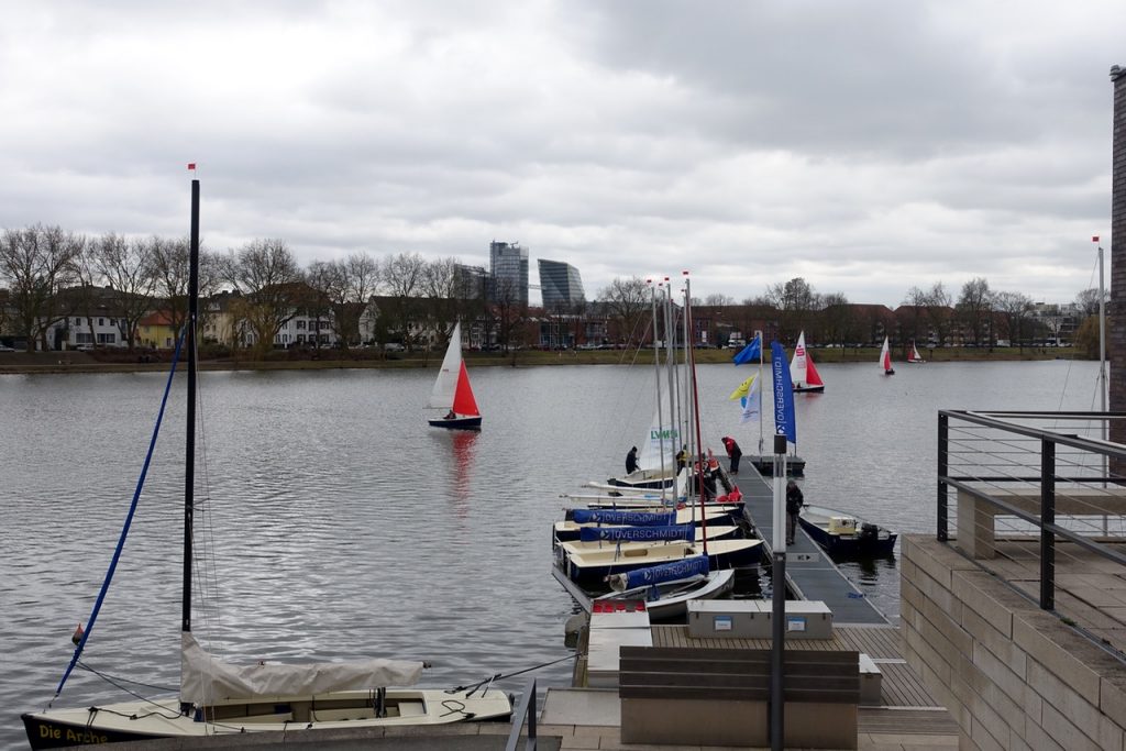 Am Aasee in Münster