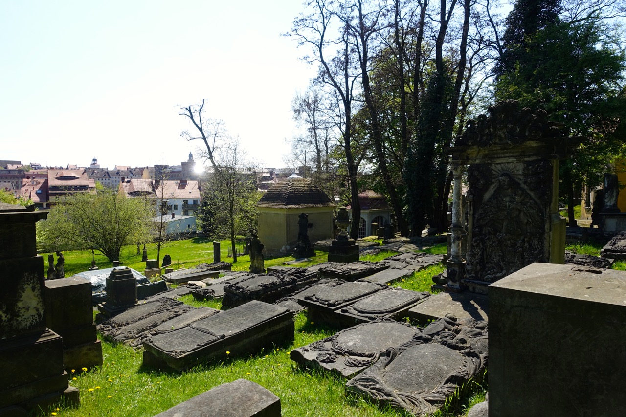 Unterwegs auf dem Nikolaifriedhof in Görlitz