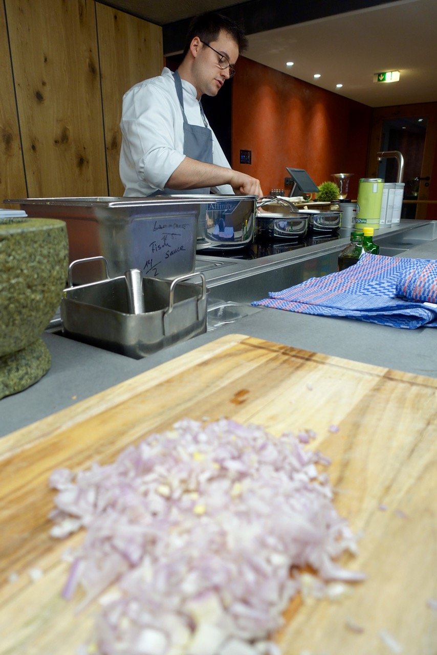 Kochen mit Felix Weber im Hotel Deimann