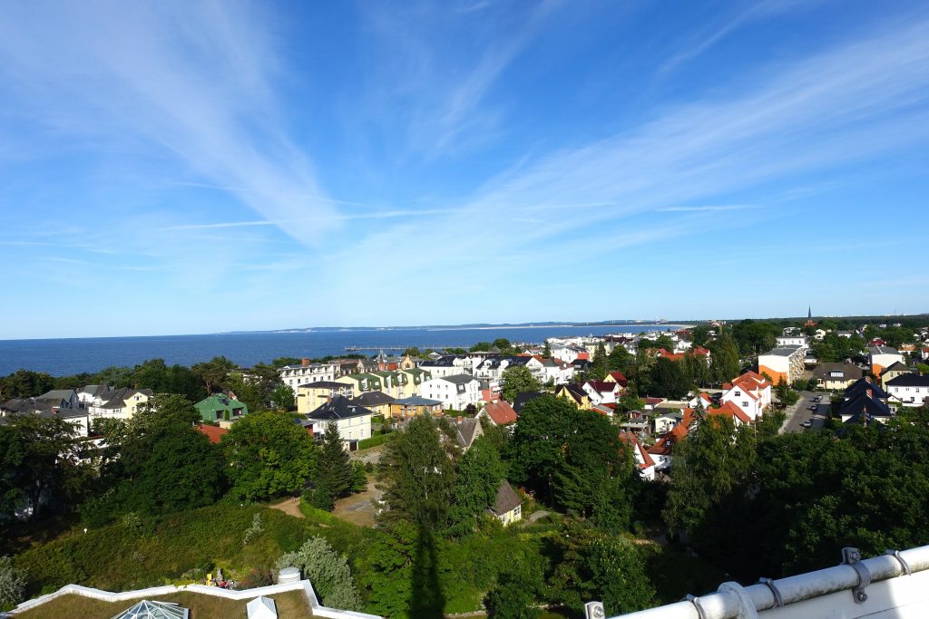 Auf dem Aussichtsturm an der Therme Ahlbeck - Strandpromenade Ahlbeck