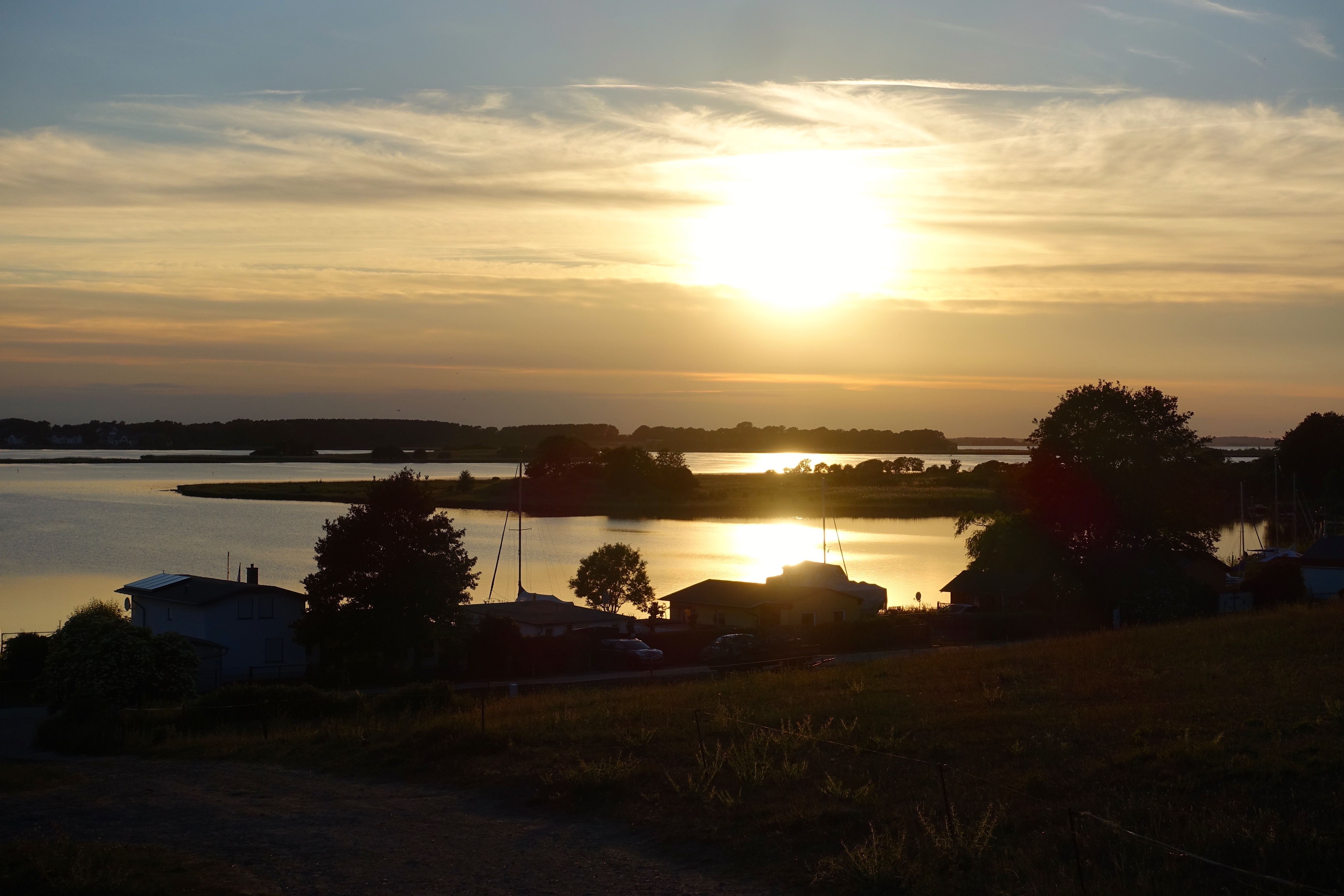 Sonnuntergang auf Usedom