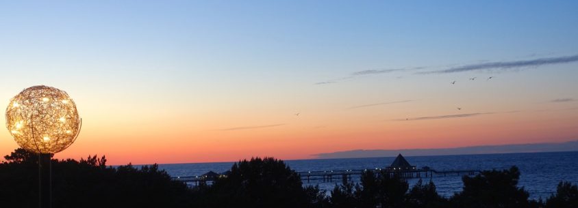 Ausblick Panoramasauna Strandhotel Heringsdorf