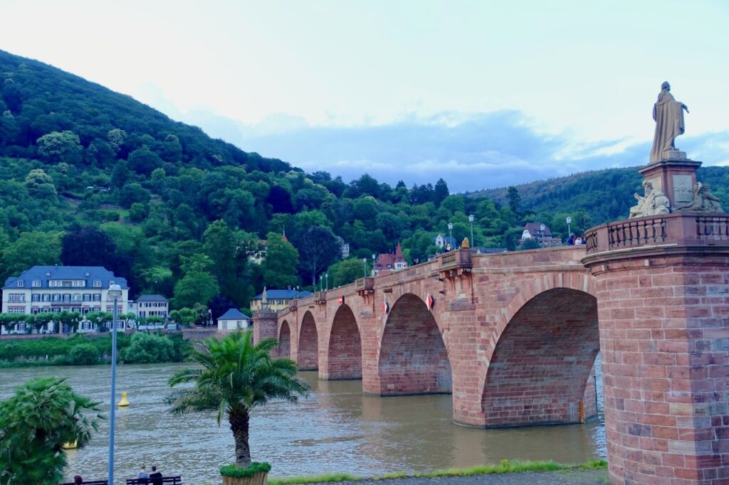 frueh morgens in Heidelberg