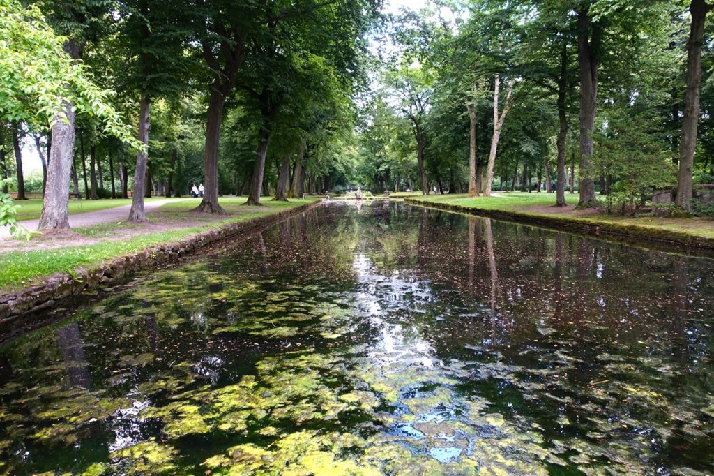 Im Park hinter dem Wagnerhaus Villa Wahnfried