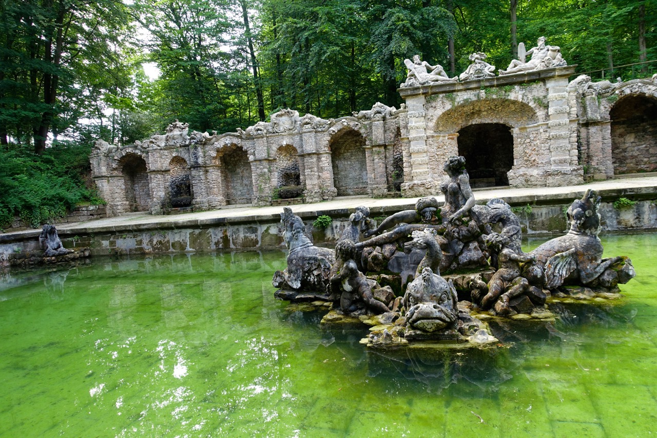 Untere Grotte in der Eremitage Bayreuth